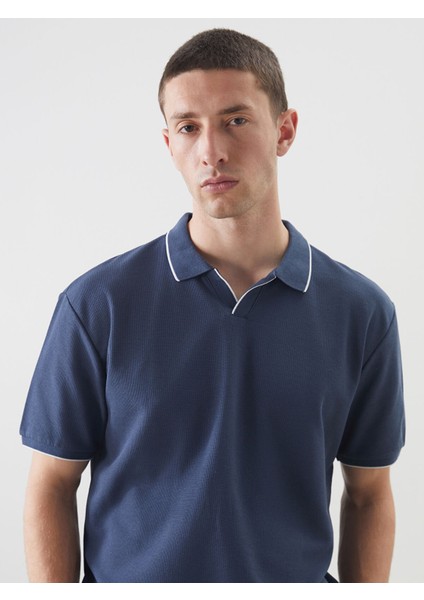 Yeni Sezon Polo Yaka Kısa Kollu Basic Erkek Tişört