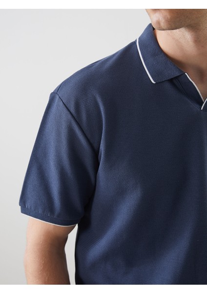 Yeni Sezon Polo Yaka Kısa Kollu Basic Erkek Tişört modelleri