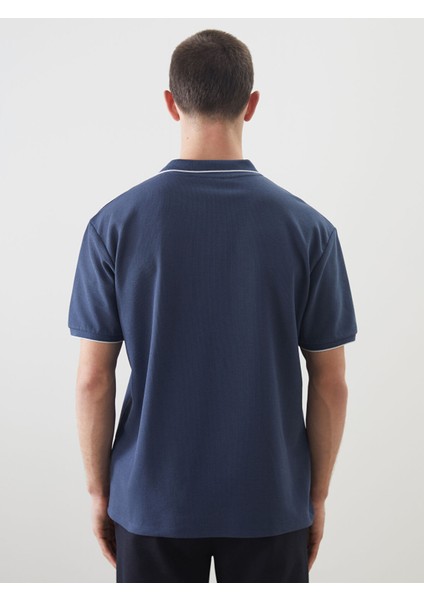 Yeni Sezon Polo Yaka Kısa Kollu Basic Erkek Tişört fırsatları