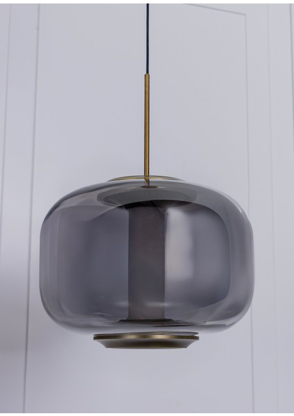 Seul Füme Cam Beyaz Mermer Eskitme Sarkıt Avize modelleri