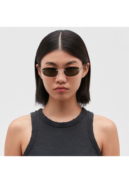 Michela 6861 7 Gümüş Metal Unisex Güneş Gözlüğü fiyatları