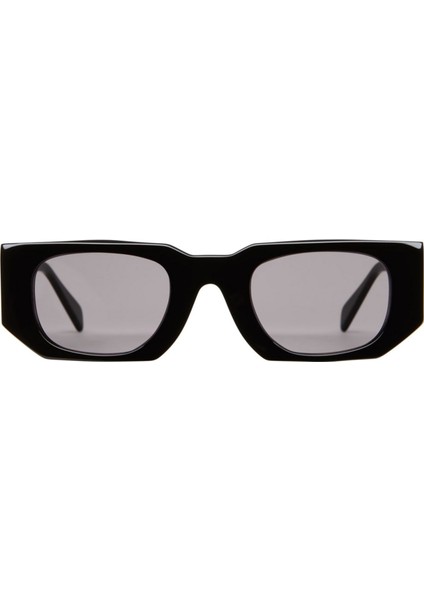 U8 Bs 49 Siyah Asetat Unisex Güneş Gözlüğü