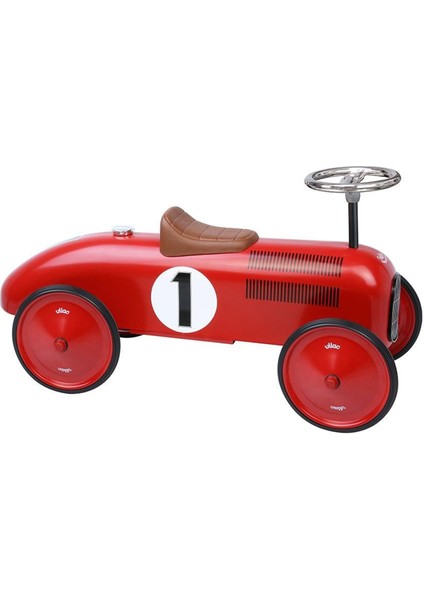 Kırmızı Metal Klasik Araba