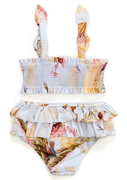 Rhiannon Çok Renkli Kız Çocuk Bikini Takımı fiyatları