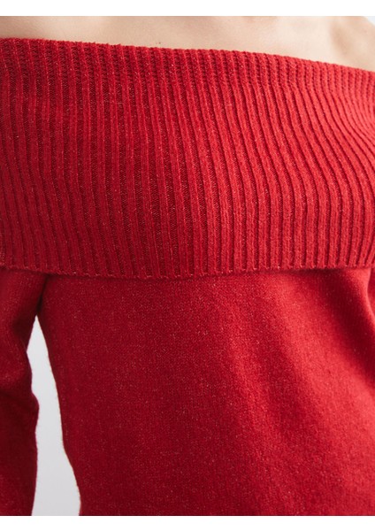 Yeni Sezon Kayık Yaka Kadın Triko Kazak modelleri