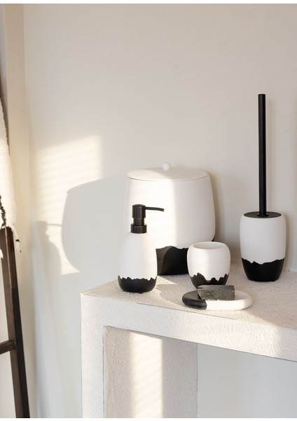 Shadow Siyah 5'li Banyo Aksesuar Seti modelleri