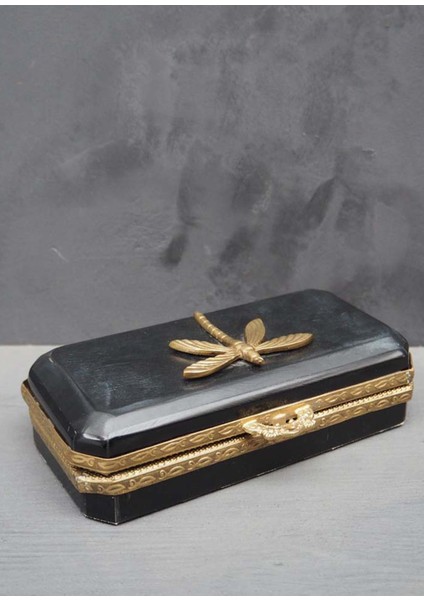 Ravello Metal Siyah Kutu Dekoratif Obje fiyatları