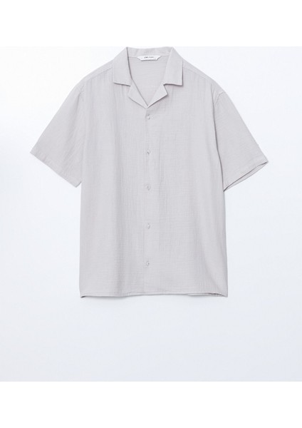 Yeni Sezon Standart Fit Kısa Kollu Erkek Gömlek indirimleri