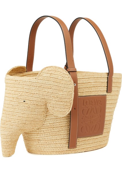 Elephant Basket Naturel Plaj Çantası modelleri