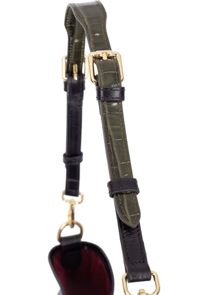 Elan Siyah Kadın Deri Omuz Çantası modelleri