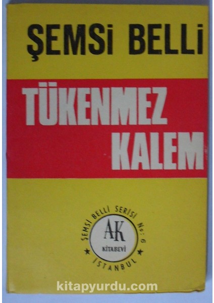 Tükenmez Kalem (Kod: 5-H-20)