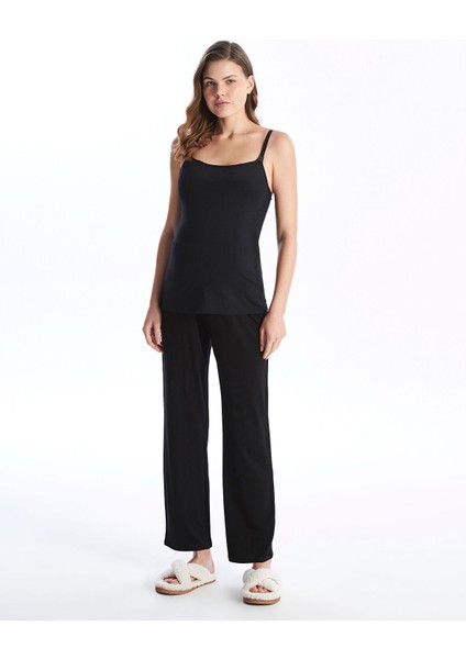 Yeni Sezon U Yaka Düz Askılı Hamile Kuplu Atlet modelleri