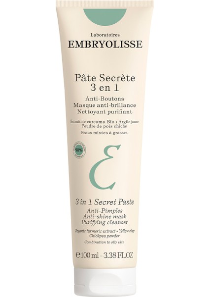 3 In 1 Secret Paste Akne Karşıtı Maske 100 ml