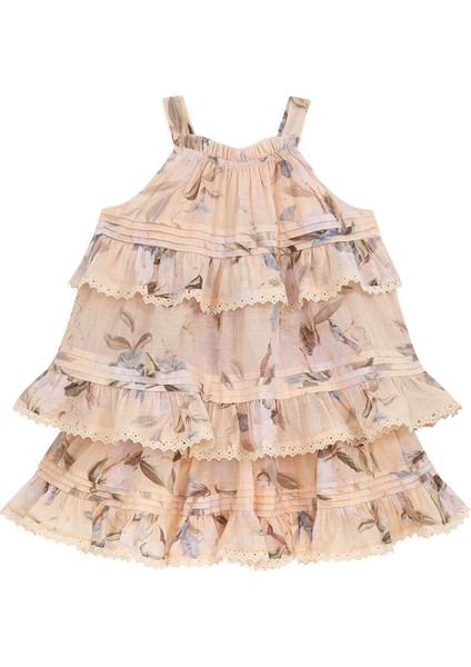 Cascadian Krem Fırfırlı Kız Çocuk Bluz fiyatları