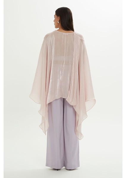 Transparan Pembe Parlak Bluz fiyatları