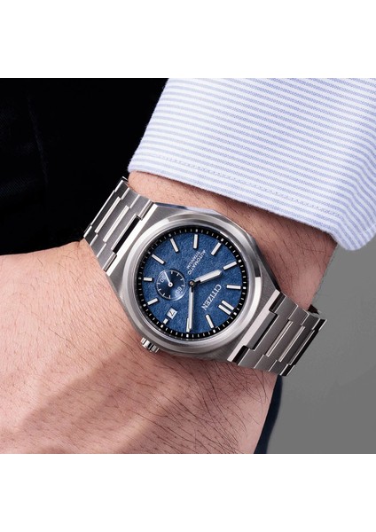 Zenshin NJ0180-80L Otomatik Titanyum Erkek Kol Saati fırsatları