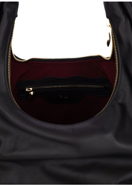 Hera Siyah Kadın Deri Çanta modelleri