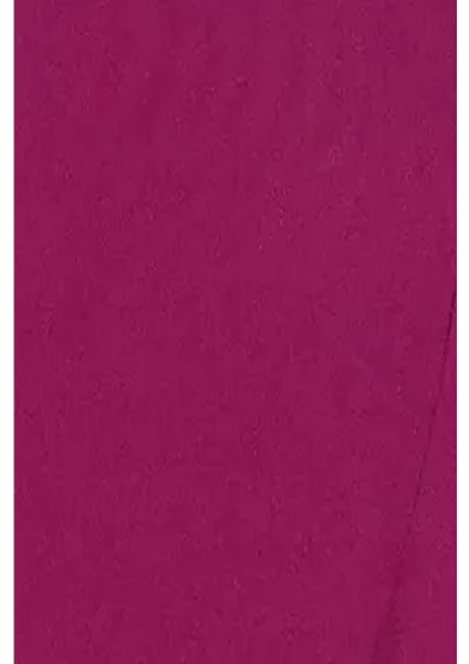 Fuşya Krep Truvakar Kol Kısa Elbise