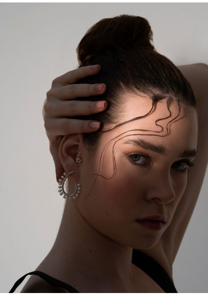 Nyela 925 Ayar Gümüş Kadın Inci Küpe fiyatları