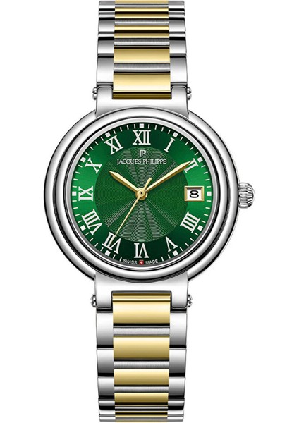 JPQLS7773X8 Altın Rengi Metalik Gri Çelik Kadın Kol Saati