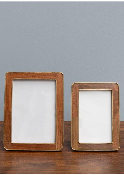 Pedra Ahşap Kahverengi Fotoğraf Çerçevesi fırsatları