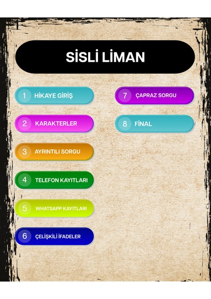 Ikili Paket Preumium 2026 Dedektif Kara #1-2 modelleri
