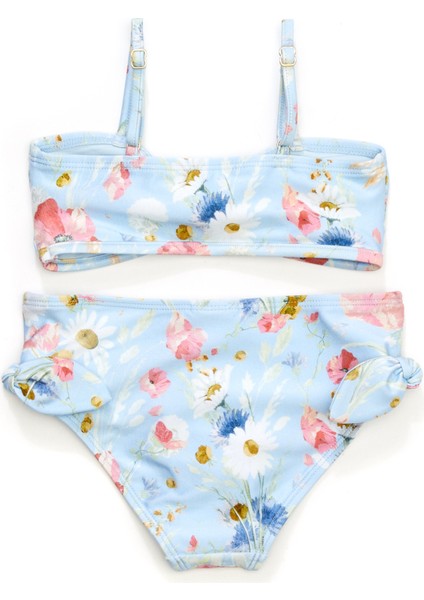 Lucky Çok Renkli Kız Çocuk Bikini Takımı fiyatları