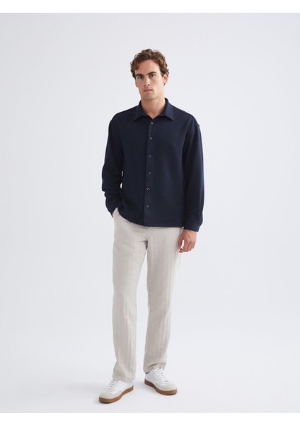Yeni Sezon Rahat Kalıp Uzun Kollu Erkek Gömlek fırsatları