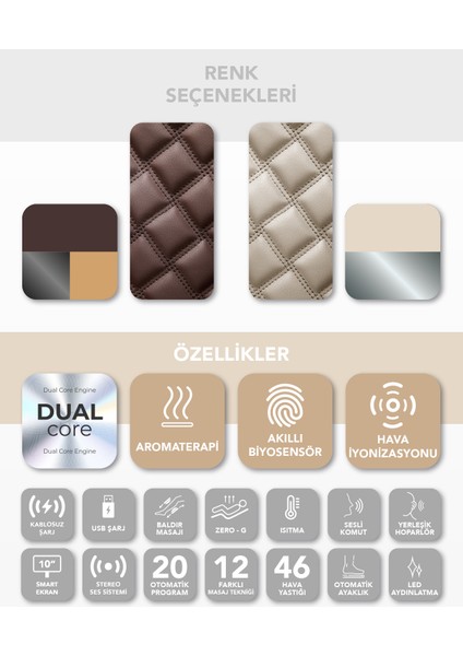 Quantum Masaj Koltuğu