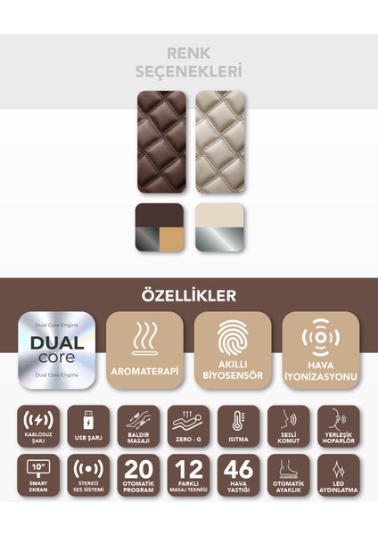 Quantum Masaj Koltuğu