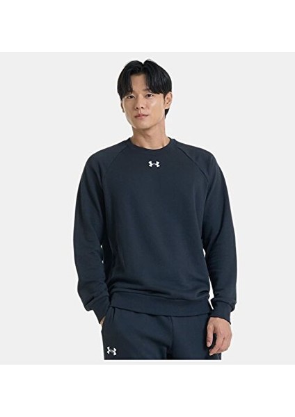 Erkek Ua Rival Fleece Bisiklet Yaka Sweatshirt 1379755-001