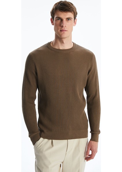 Yeni Sezon Bisiklet Yaka Erkek Triko Kazak