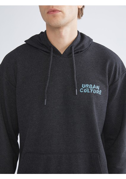 Yeni Sezon Uzun Kollu Baskılı Erkek Hoodie modelleri