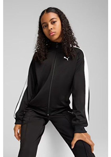 T7 Siyah Genç Spor Ceket (7–16 Yaş) 62989801