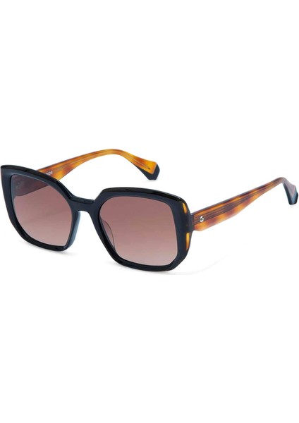 Katia GS9007 01S Siyah Asetat Kadın Güneş Gözlüğü