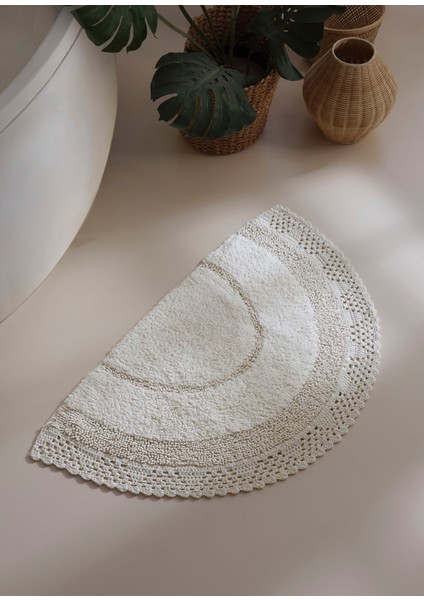 Moon Ekru Banyo Paspası 50X80 cm fırsatları