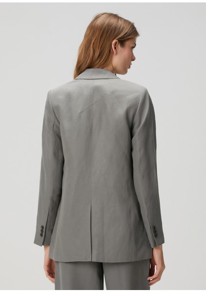 Averie Gri Relaxed Fit Blazer fırsatları