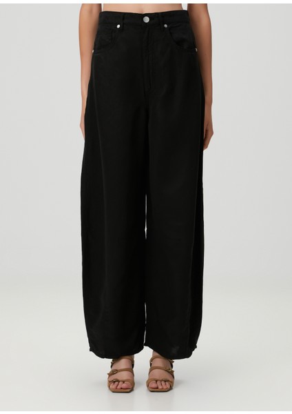 Jett Barrel Leg Siyah Jean Pantolon fiyatları