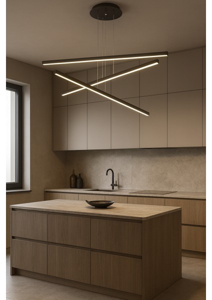 Voxlamplighting 100CM 3'lü Çubuk Sarkıt