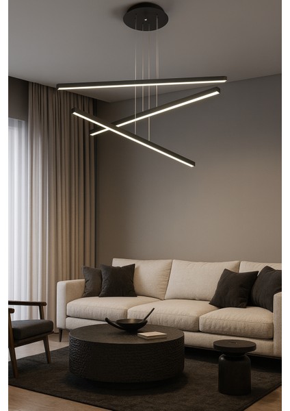 Voxlamplighting 100CM 3'lü Çubuk Sarkıt