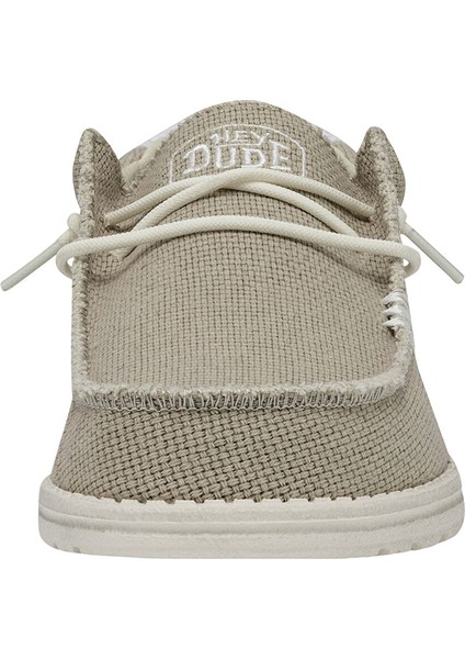 Erkek Sneaker ( Günlük) HD.40003 Hey Dude Wally Braided 1lb Off White fırsatları