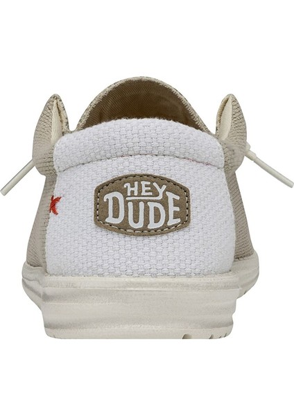 Erkek Sneaker ( Günlük) HD.40003 Hey Dude Wally Braided 1lb Off White indirimleri