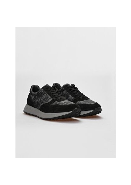 Siyah Erkek Süet Sneaker 29433 fiyatları