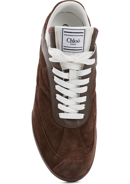 Kick Koyu Kahverengi Kadın Süet Sneaker fırsatları
