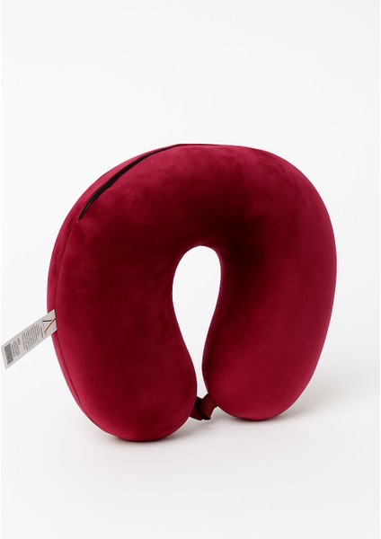 Kadife Seyahat Yastıgı fes Kırmızısı indirimleri