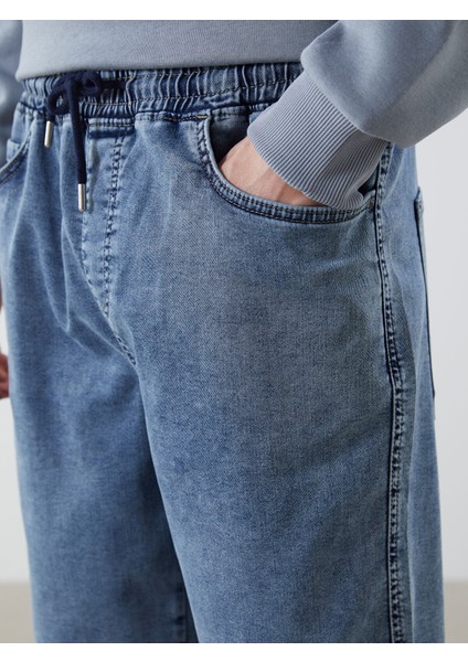 Yeni Sezon Standart Kalıp Erkek Jean Şortolon modelleri