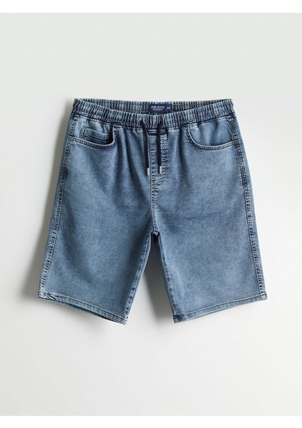 Yeni Sezon Standart Kalıp Erkek Jean Şortolon indirimleri