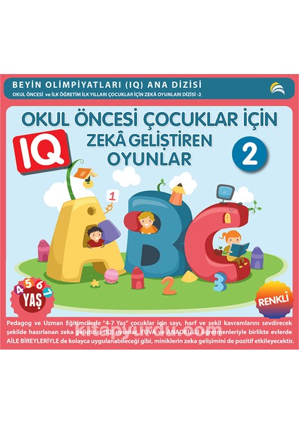 Okul Öncesi Çocuklar Için Iq Zeka Geliştiren Oyunlar 2 (4-7 Yaş)