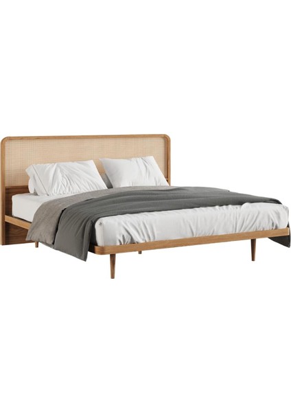Pera Meşe Hazeran Başlıklı Yatak Seti 187X205 cm fiyatları
