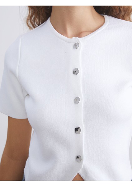 Yeni Sezon Bisiklet Yaka Kadın Triko Hırka modelleri